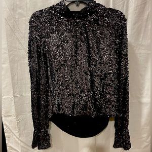 Sequined, Free People shirt